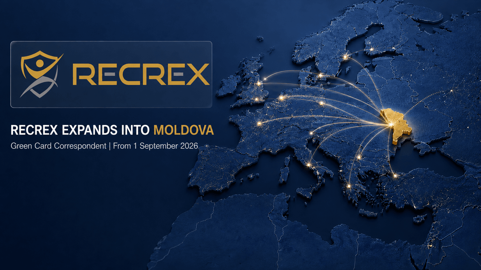 RECREX Group Expands to Moldova as New Green Card Correspondent